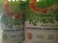 Komok Smart Cat Litter – topuqlanan pişik tualet doldurucusu - Növ — photo 2
