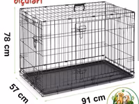 İt üçün qəfəs (it qəfəsi) İtlər üçün metal qəfəs Bu qəfəs itin evdə — фото 2