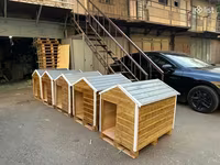 Շան բուն տնակ կենդանիների տնակներ — Foto 1