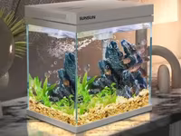 Գործարանային Ակվարիում SUNSUN HEJ-380 22լ, 4W LED (Аквариум, Aquarium) ԱՆՎՃԱՐ Առաքում Երևանում — լուսանկար 2