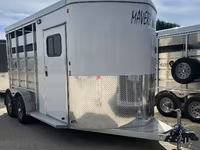 2027 Maverick Trailers 2H Lite Bumper Pull Horse Trailer — լուսանկար 1